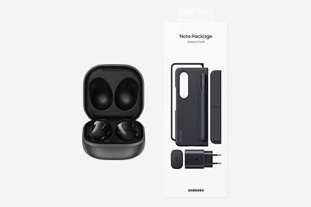Samsung Pack Buds live onyx + Note package