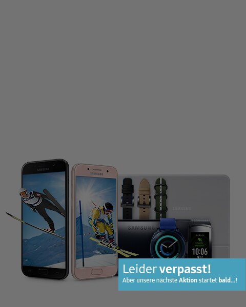 Sichern Sie sich bis zu 75€ Sofortrabatt auf ausgewählte Samsung Produkte. Ob A-Serie, Gear Fit2 Pro, Gear VR oder die Gear Sport mit passenden Armbändern – hier finden Sie das passende für Ihren Geschmack.*